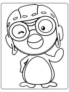 Pororo the Little Penguin coloring page 14 - Free printable