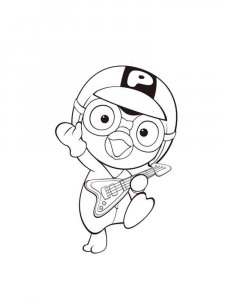 Pororo the Little Penguin coloring page 19 - Free printable