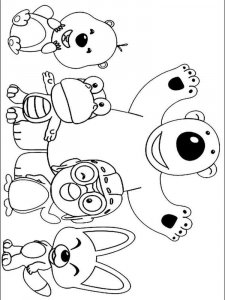 Pororo the Little Penguin coloring page 3 - Free printable