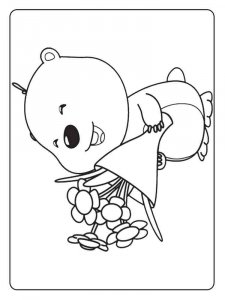 Pororo the Little Penguin coloring page 6 - Free printable