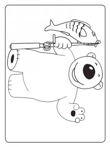 Pororo the Little Penguin coloring page 7 - Free printable