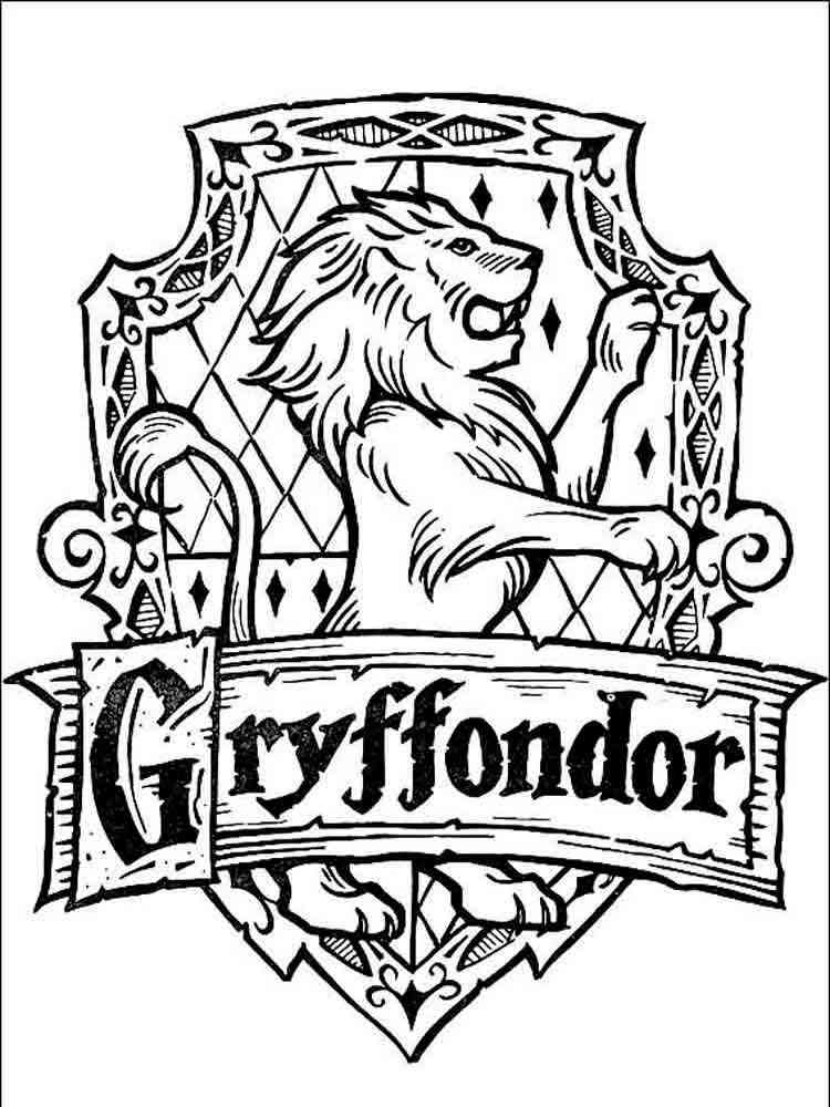 Harry Potter coloring pages. Download and print Harry Potter coloring pages