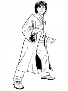 Harry Potter coloring page 14 - Free printable