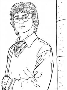 Harry Potter coloring page 15 - Free printable
