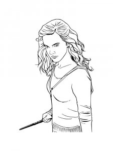 Harry Potter coloring page 24 - Free printable