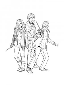 Harry Potter coloring page 26 - Free printable