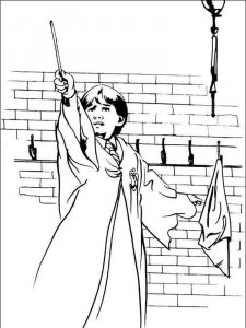 Harry Potter coloring page 3 - Free printable