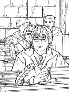 Harry Potter coloring page 36 - Free printable