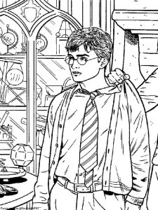 Harry Potter coloring page 38 - Free printable