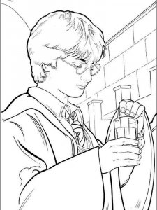 Harry Potter coloring page 4 - Free printable