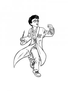 Harry Potter coloring page 40 - Free printable