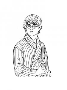 Harry Potter coloring page 43 - Free printable