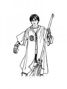 Harry Potter coloring page 45 - Free printable