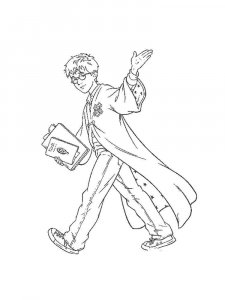 Harry Potter coloring page 52 - Free printable