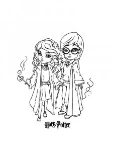 Harry Potter coloring page 54 - Free printable