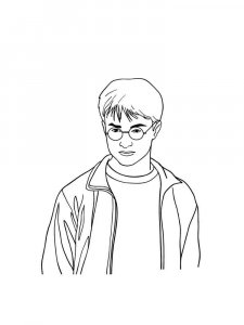 Harry Potter coloring page 55 - Free printable