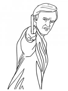 Harry Potter coloring page 63 - Free printable