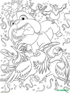 Rio Disney coloring page 28 - Free printable