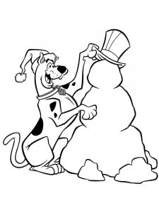 Scooby-Doo coloring page 48 - Free printable