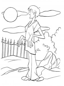 Scooby-Doo coloring page 49 - Free printable