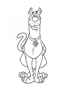 Scooby-Doo coloring page 51 - Free printable