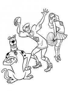 Scooby-Doo coloring page 53 - Free printable