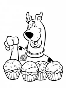 Scooby-Doo coloring page 45 - Free printable