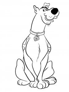 Scooby-Doo coloring page 46 - Free printable