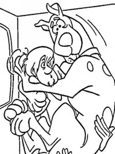 Scooby-Doo coloring page 13 - Free printable