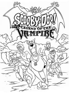 Scooby-Doo coloring page 18 - Free printable
