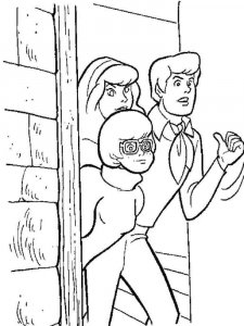 Scooby-Doo coloring page 23 - Free printable
