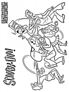 Scooby-Doo coloring page 24 - Free printable