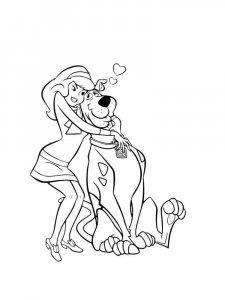 Scooby-Doo coloring page 28 - Free printable