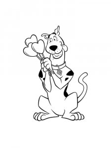 Scooby-Doo coloring page 29 - Free printable