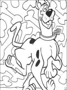 Scooby-Doo coloring page 3 - Free printable