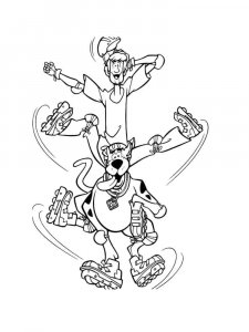Scooby-Doo coloring page 30 - Free printable