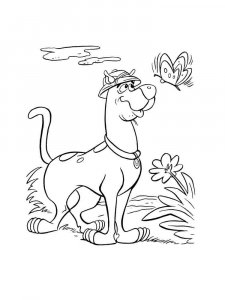 Scooby-Doo coloring page 36 - Free printable