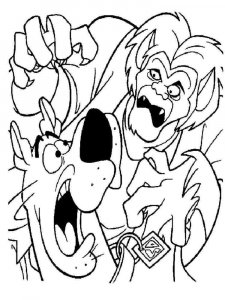 Scooby-Doo coloring page 9 - Free printable