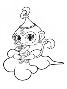 Shimmer and Shine coloring page 13 - Free printable