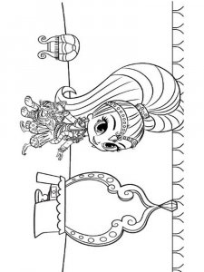 Shimmer and Shine coloring page 14 - Free printable