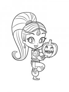 Shimmer and Shine coloring page 21 - Free printable