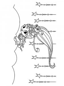 Shimmer and Shine coloring page 27 - Free printable