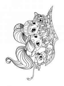 Shimmer and Shine coloring page 32 - Free printable