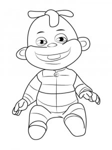 Sid the Science Kid coloring page 1 - Free printable