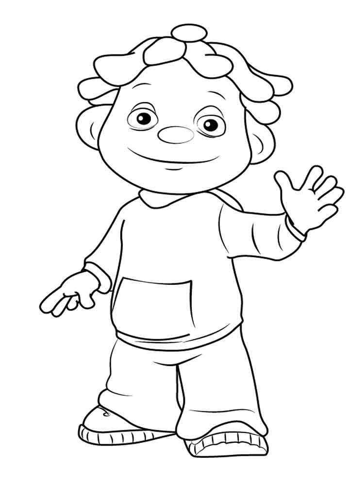 Sid the Science Kid coloring pages Free Printable Sid the