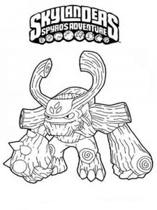 Skylanders: Giants coloring page 35 - Free printable