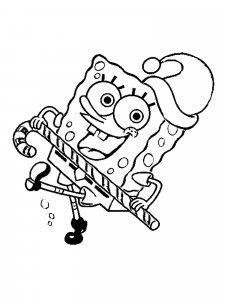 SpongeBob SquarePants coloring page 85 - Free printable