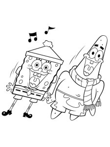 SpongeBob SquarePants coloring page 87 - Free printable
