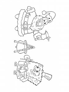 SpongeBob SquarePants coloring page 69 - Free printable