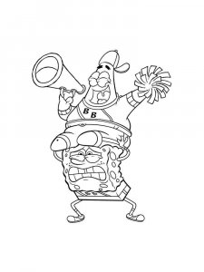 SpongeBob SquarePants coloring page 56 - Free printable